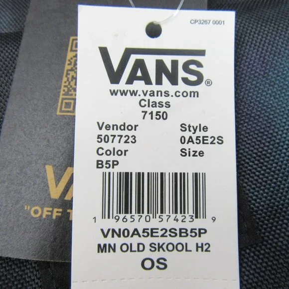 Vans Old Skool H20 Galaxy Backpack School Travel Bag 22L NEW - Picture 14 of 15